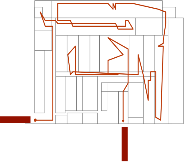 physical map of manufacturing flows